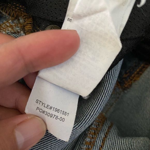 Prana Bottom Fly Denim Jeans. Size b/25 - Picture 8 of 11